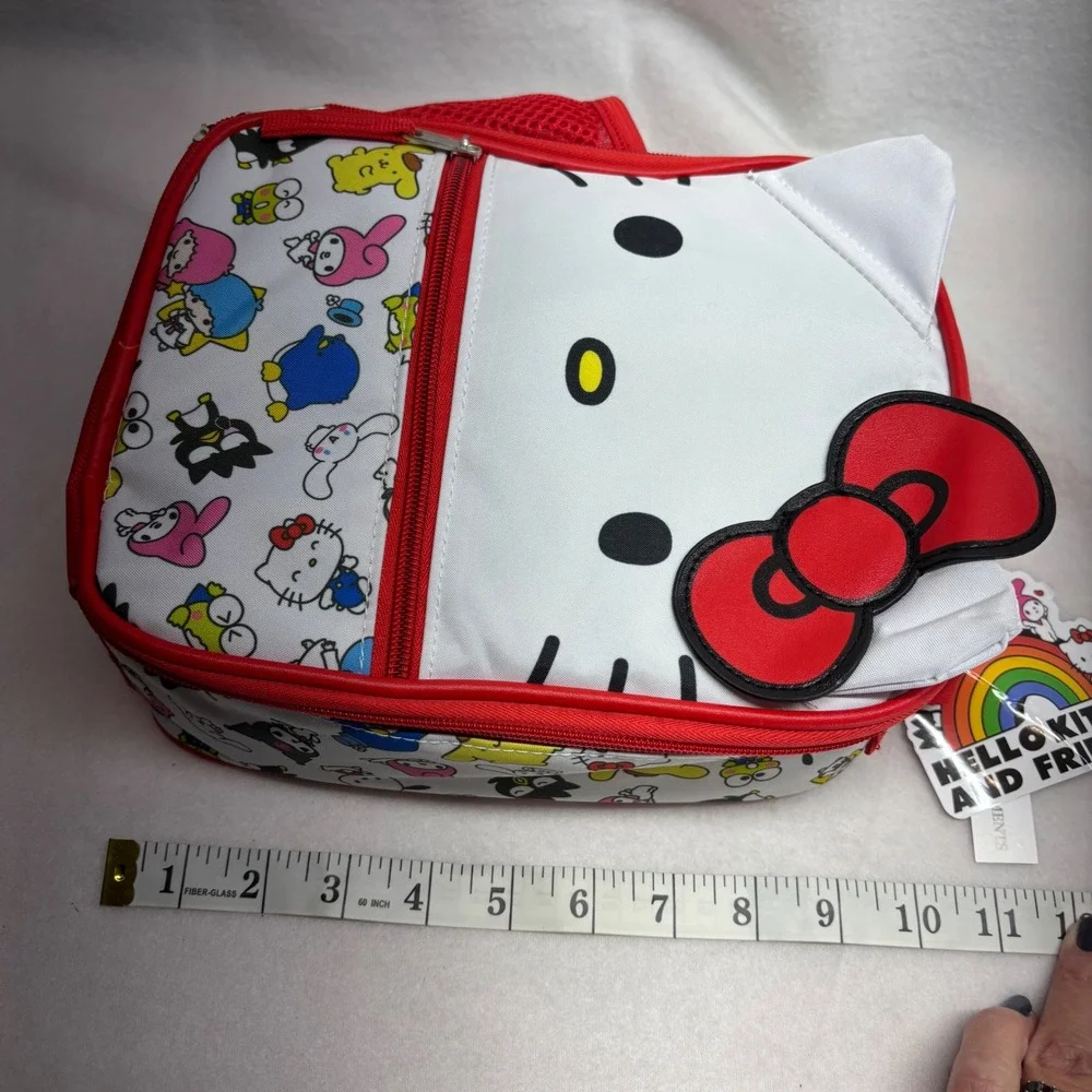 Hello Kitty‎ and Friends Lunch Bag Insulated Kids Cute Character Backpack Red
